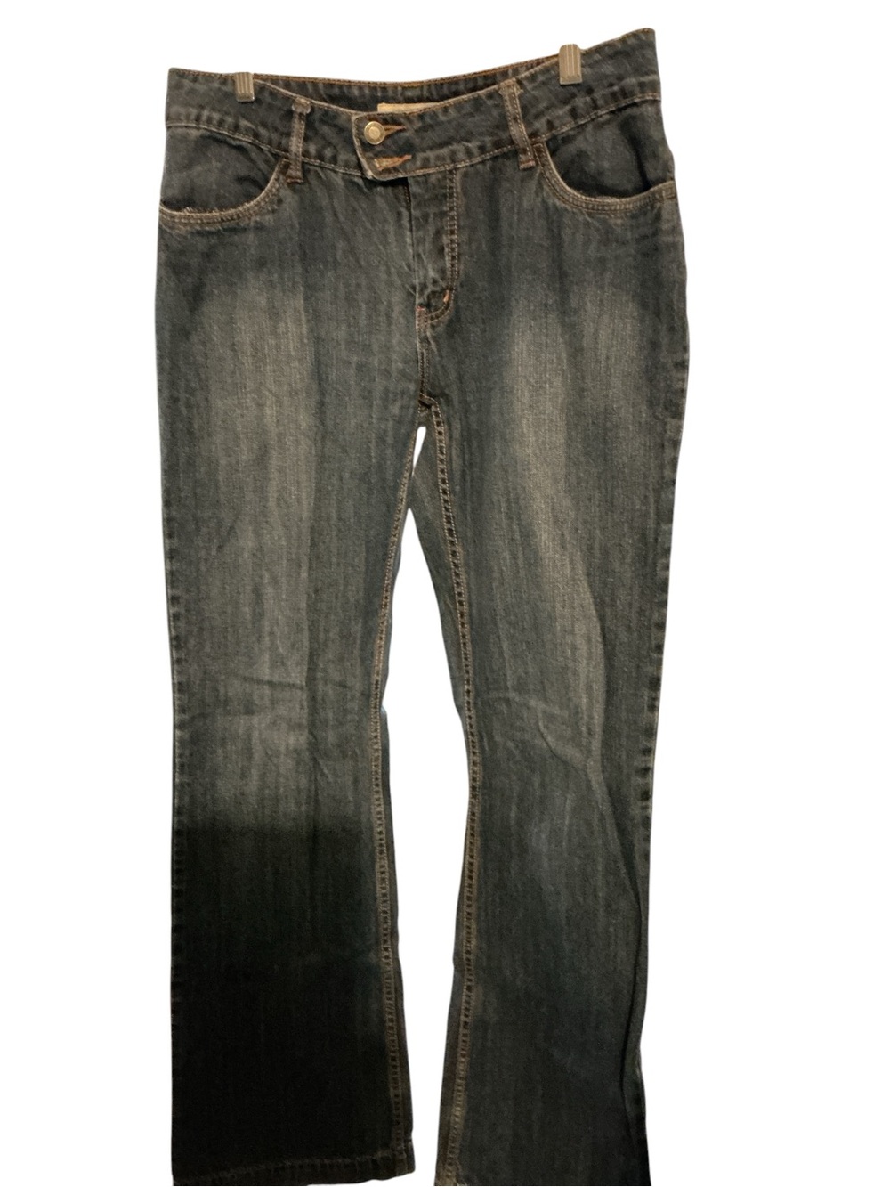 Stetson Blue Denim Jeans with Brown Stitching